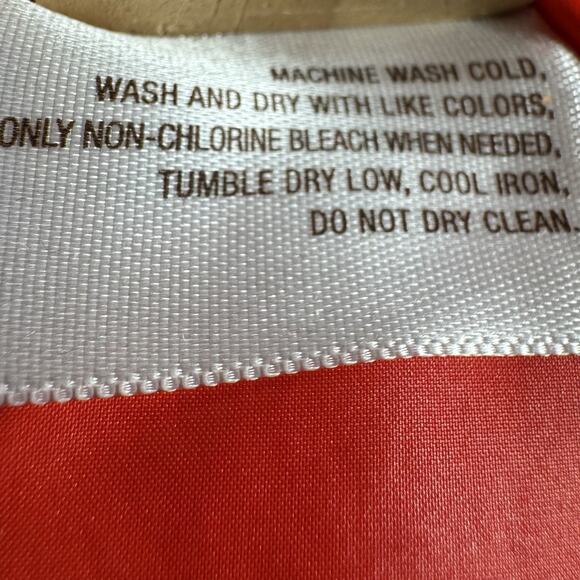 Old Navy Women M Red Lightweight Puffer Jacket Quilted Nylon Zip Front Athleisur - Picture 7 of 13